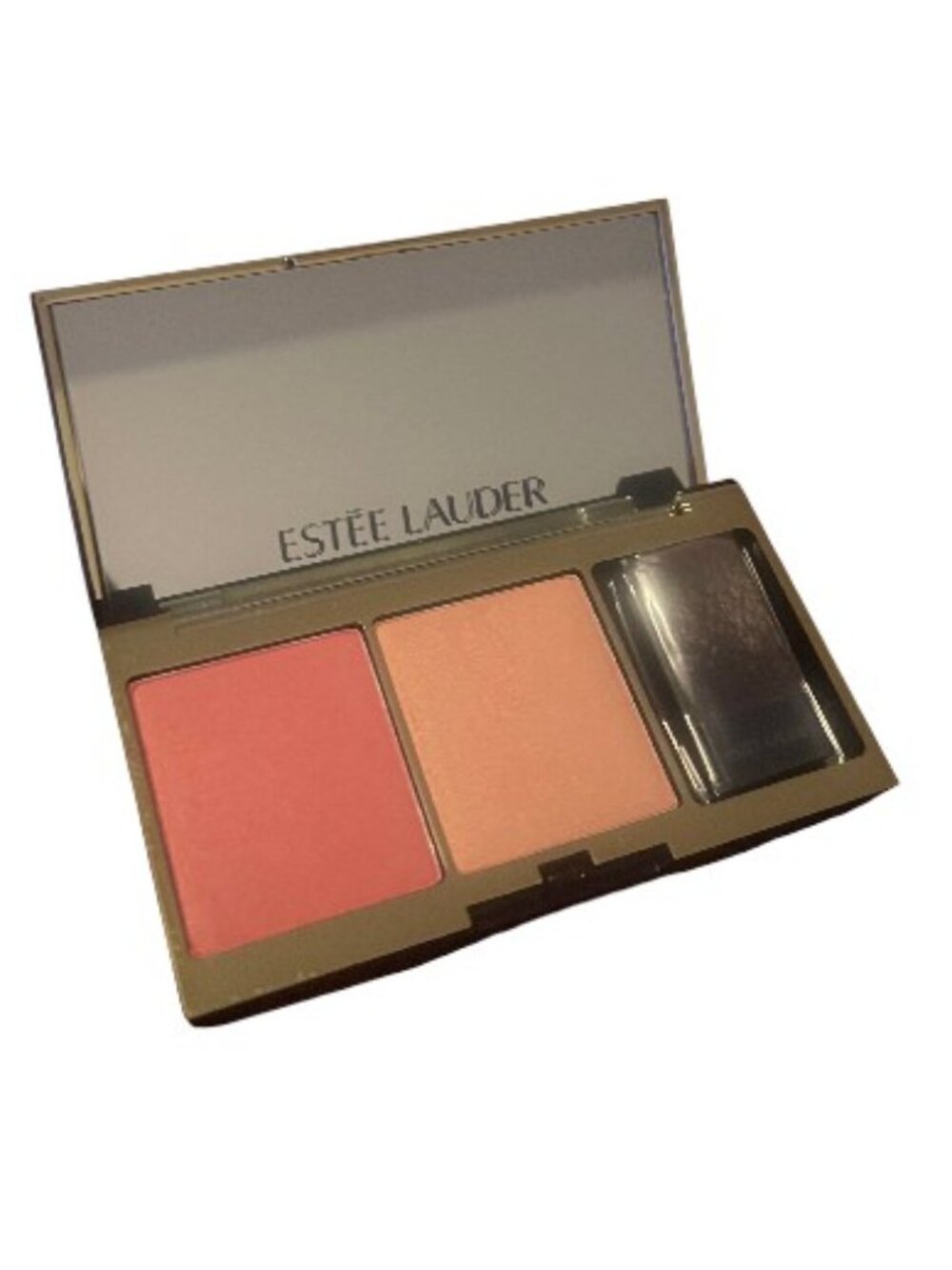 Estee Lauder Duo Pure Color Sculpting Blush 220 Pink Kiss 3.7g All Over Shimmer